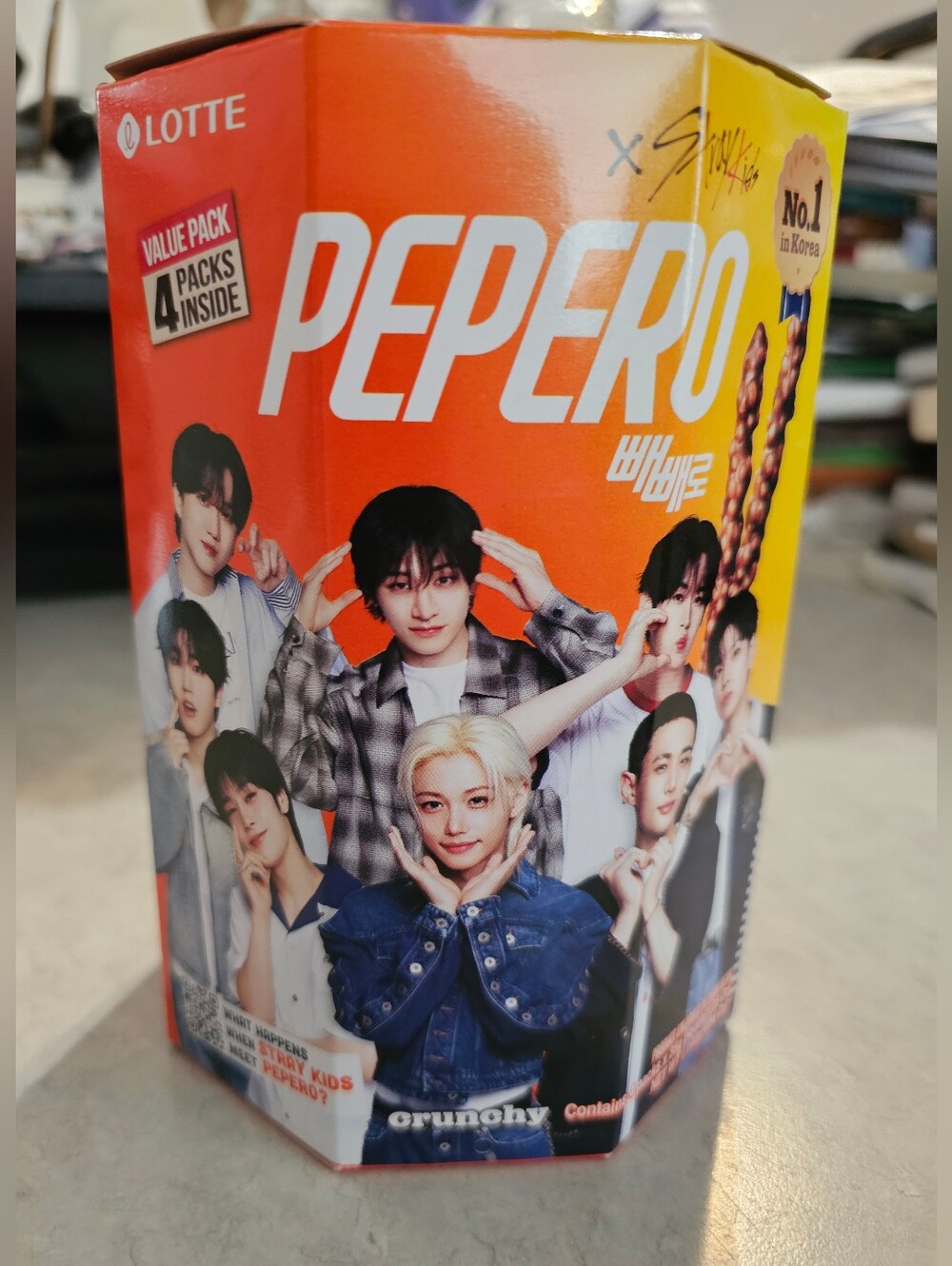 Large Kpop Stray Kids Pepero Box